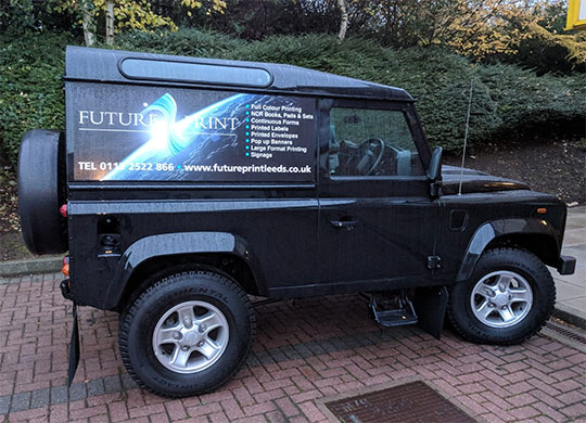 Future Print Leeds Van